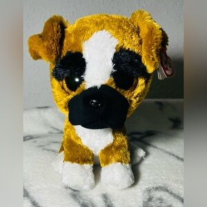 2015 TY Beanie Boo Collection Brutus the Boxer 9” Plush Toy with TY Original Tag